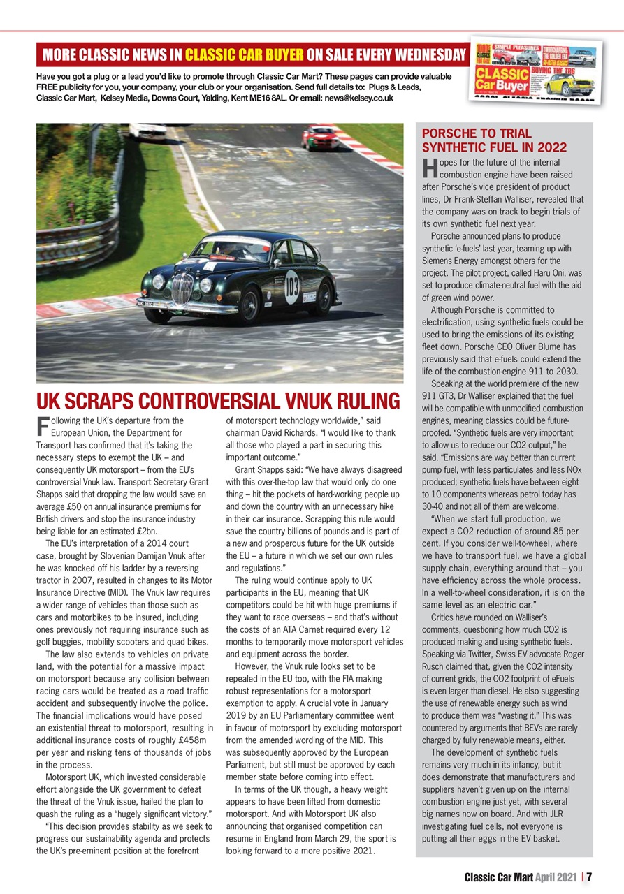 Classic Car Mart Preview Pages