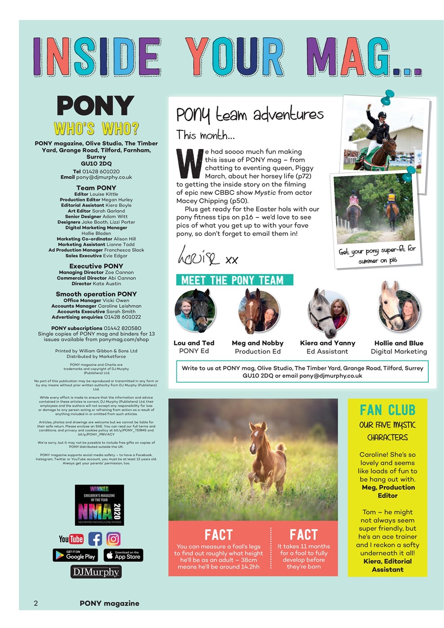 Pony Magazine Preview Pages