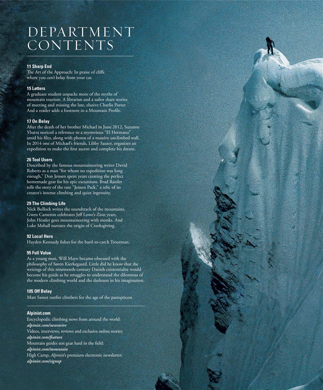 Alpinist Preview Pages