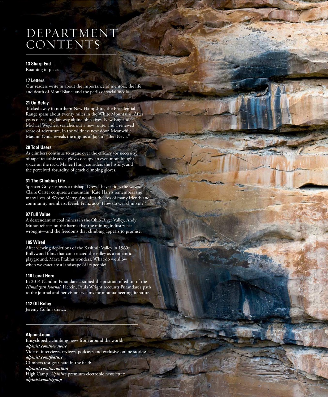 Alpinist Preview Pages