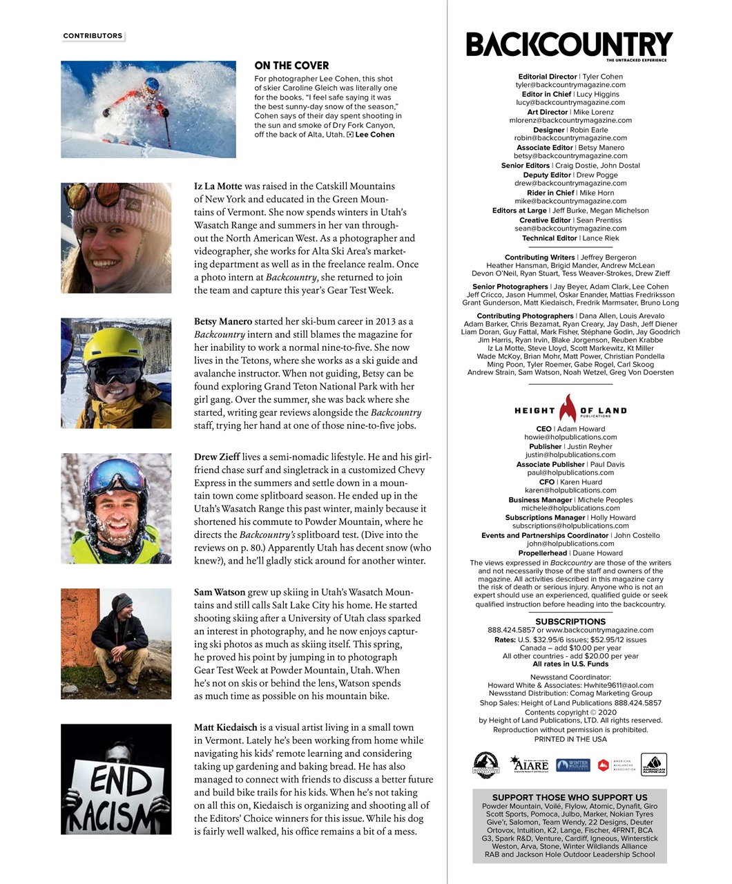 Backcountry Preview Pages