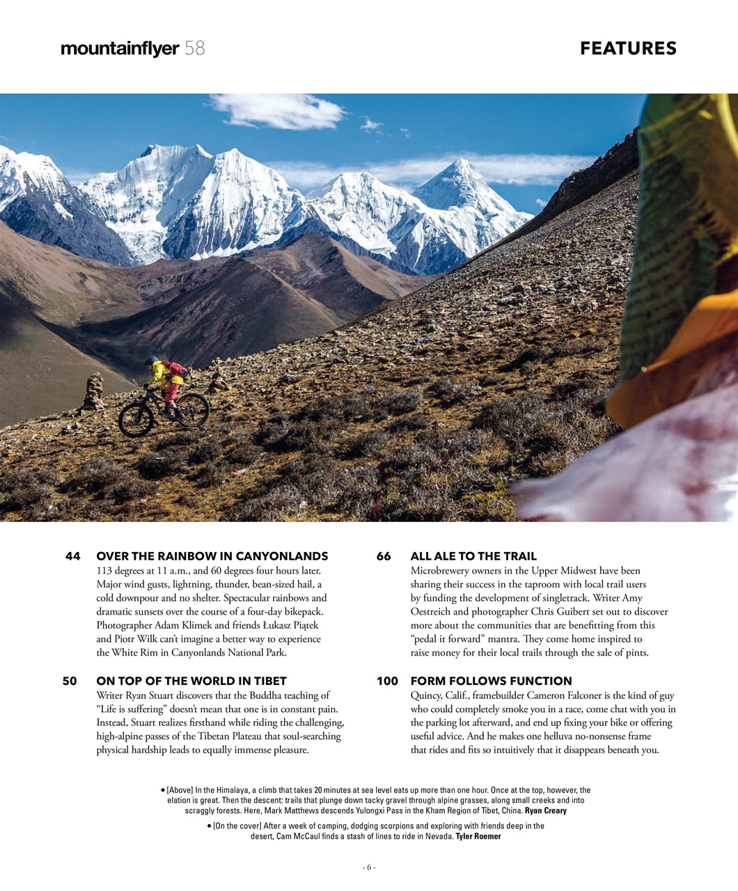 Mountain Flyer Preview Pages