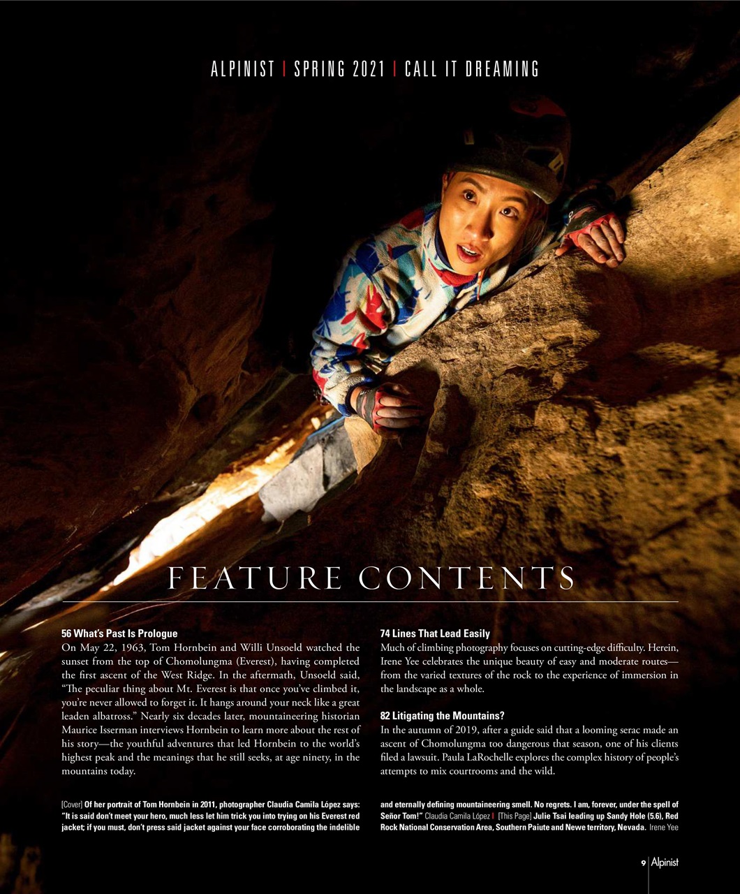 Alpinist Preview Pages