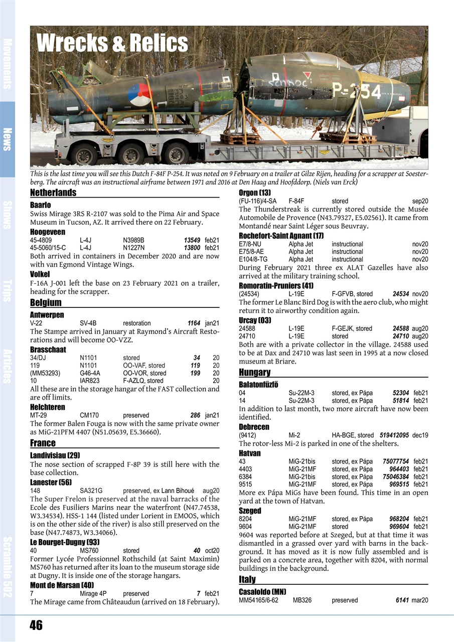 Scramble Magazine Preview Pages