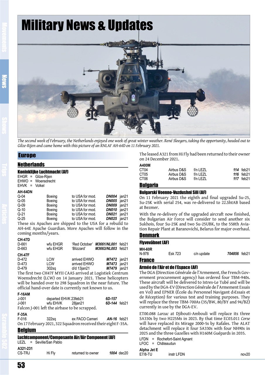 Scramble Magazine Preview Pages