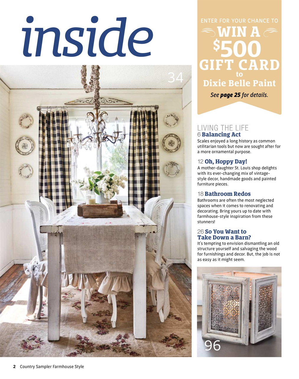 Farmhouse Style Preview Pages