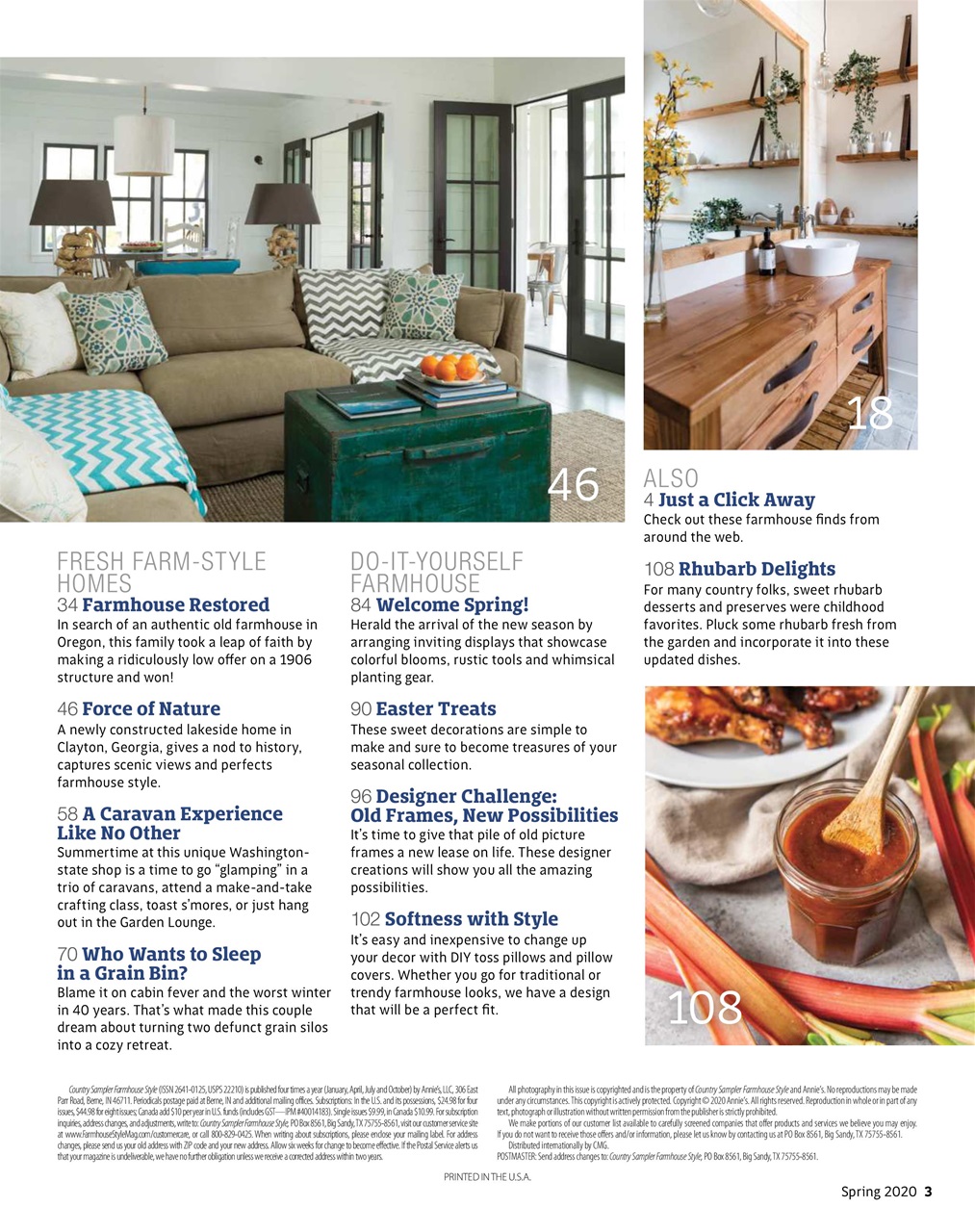 Farmhouse Style Preview Pages
