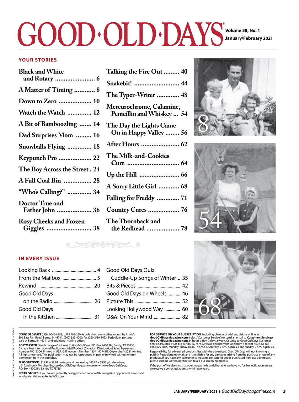 Good Old Days Preview Pages