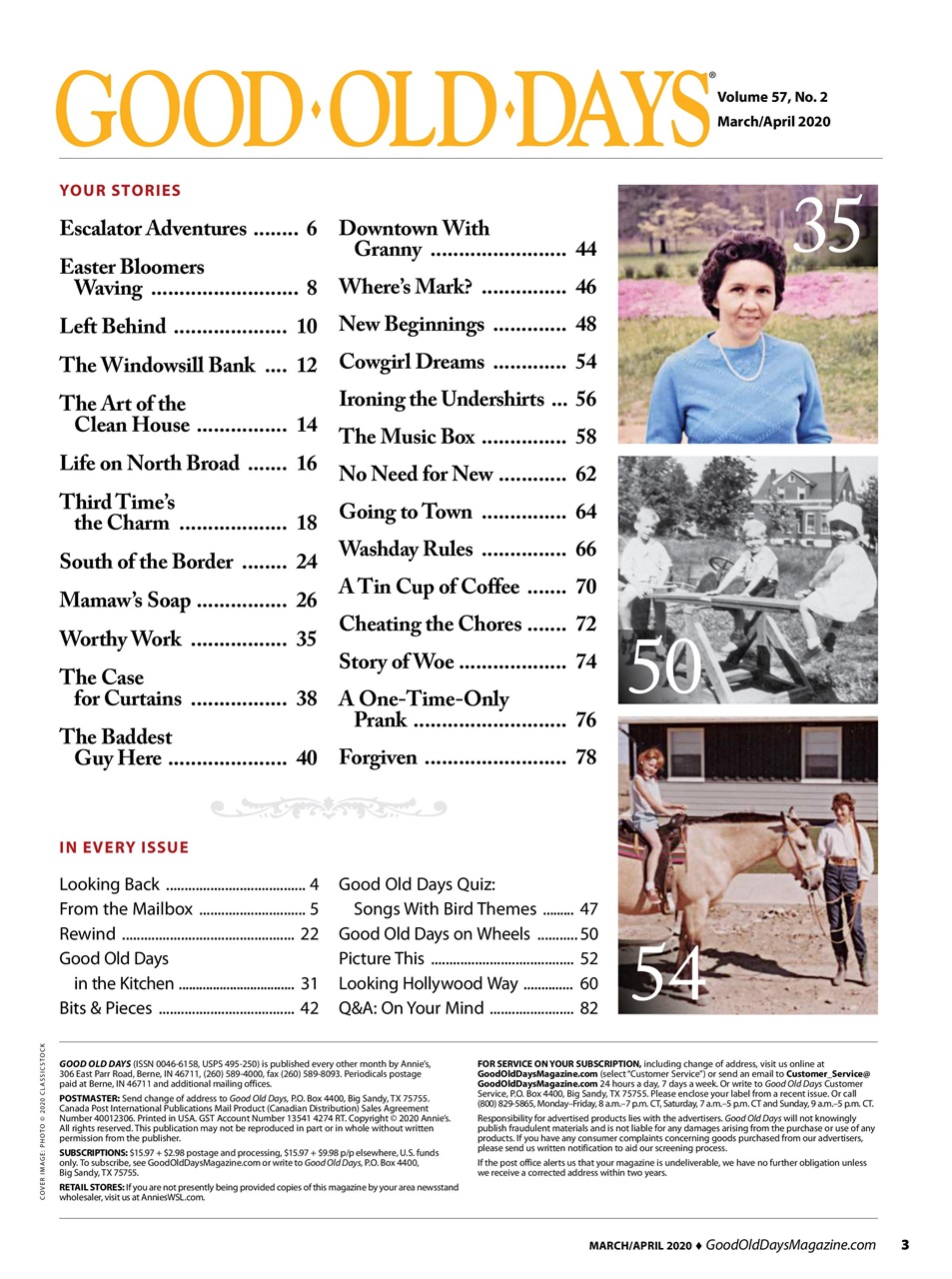 Good Old Days Preview Pages