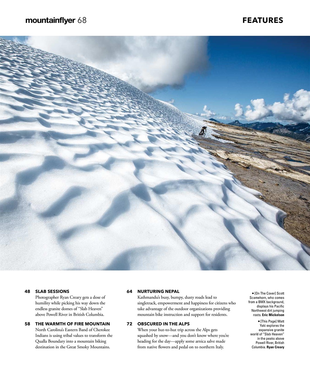 Mountain Flyer Preview Pages