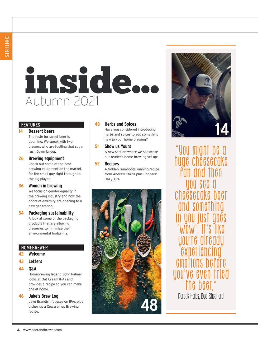 Beer and Brewer Preview Pages