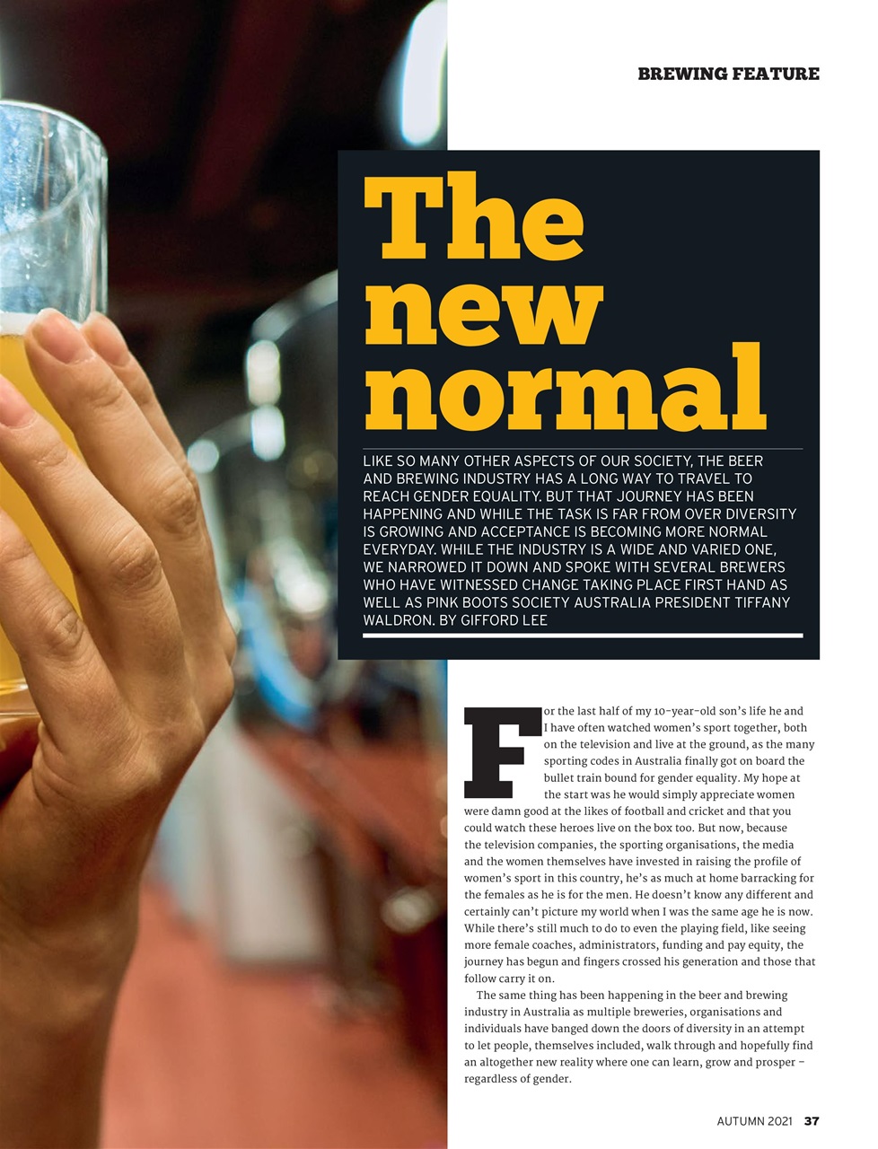 Beer and Brewer Preview Pages