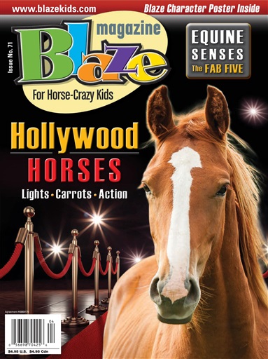 Blaze Magazine For Horse Crazy Kids issue 