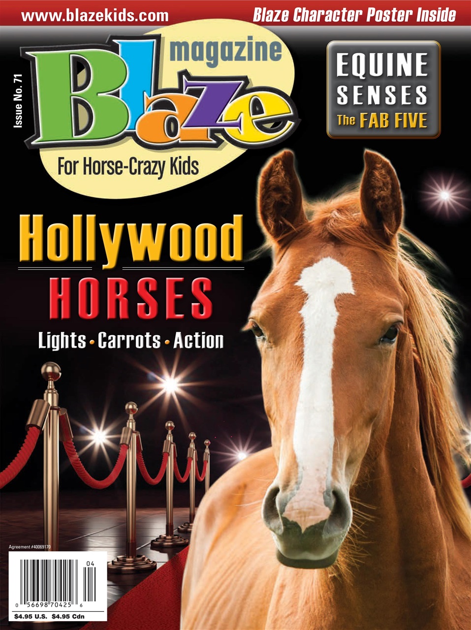 Blaze Magazine For Horse Crazy Kids Preview Pages