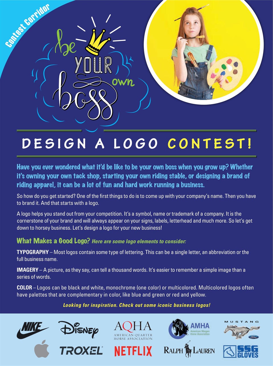 Blaze Magazine For Horse Crazy Kids Preview Pages