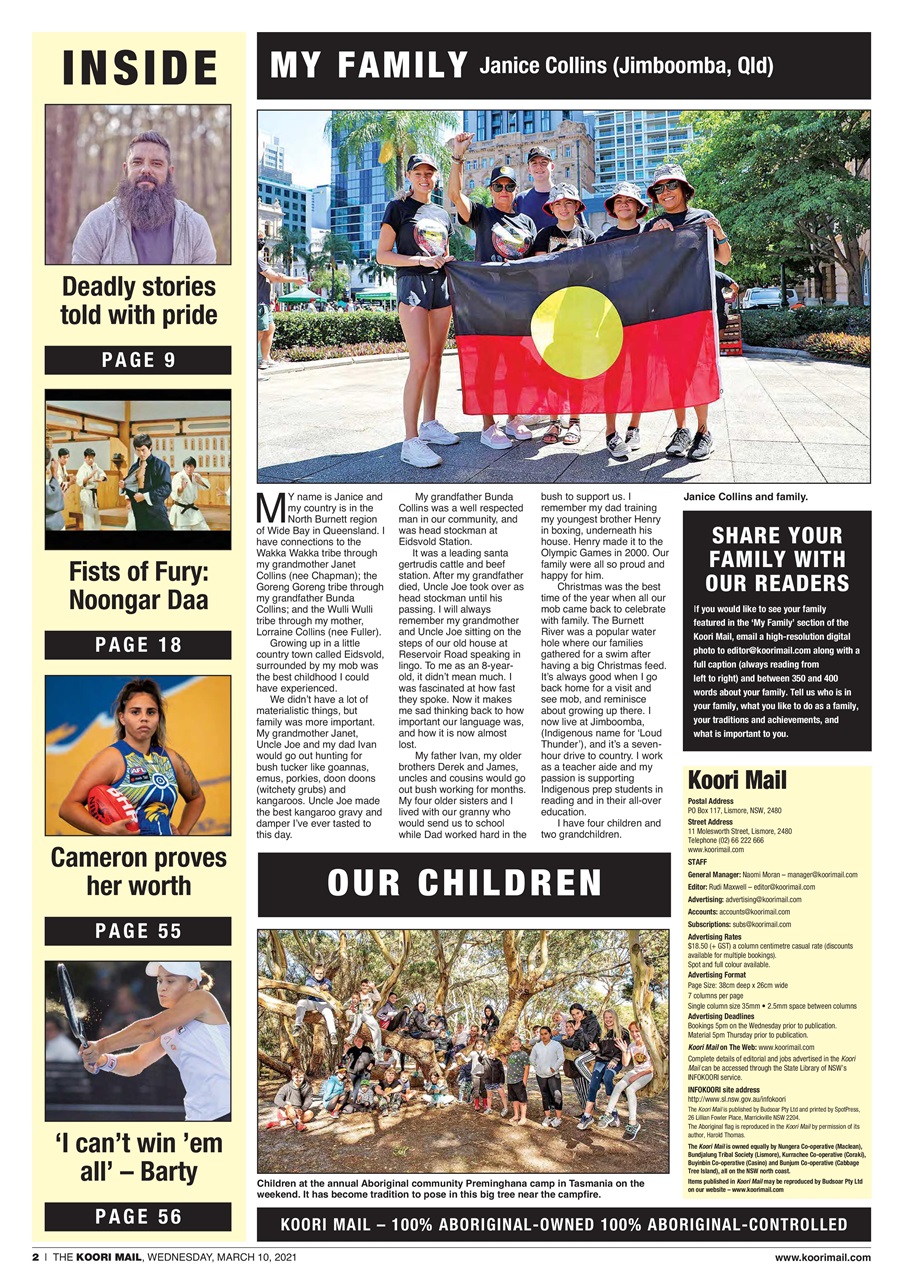 Koori Mail Preview Pages