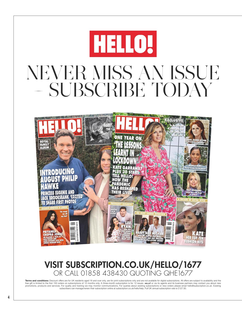 Hello! Magazine Preview Pages