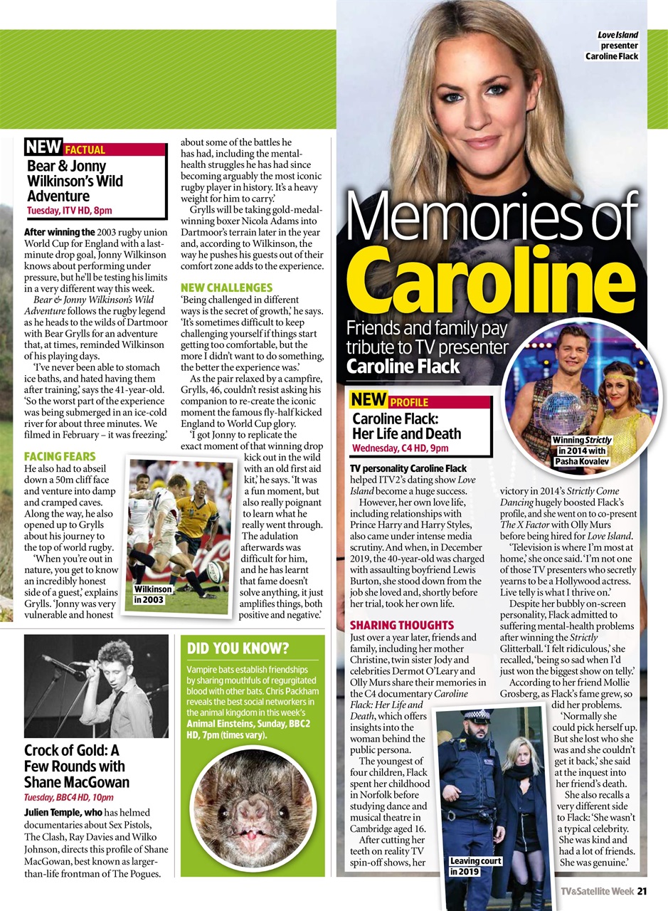 TV & Satellite Week Preview Pages