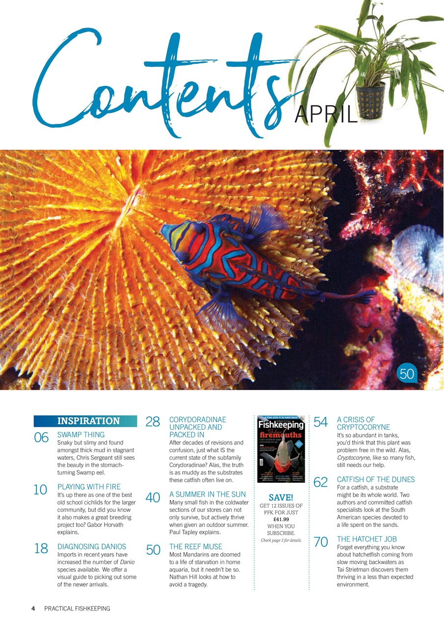 Practical Fishkeeping Preview Pages