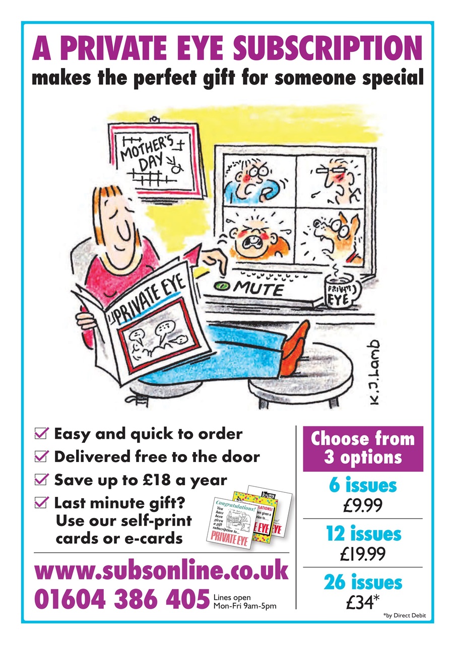 Private Eye Preview Pages