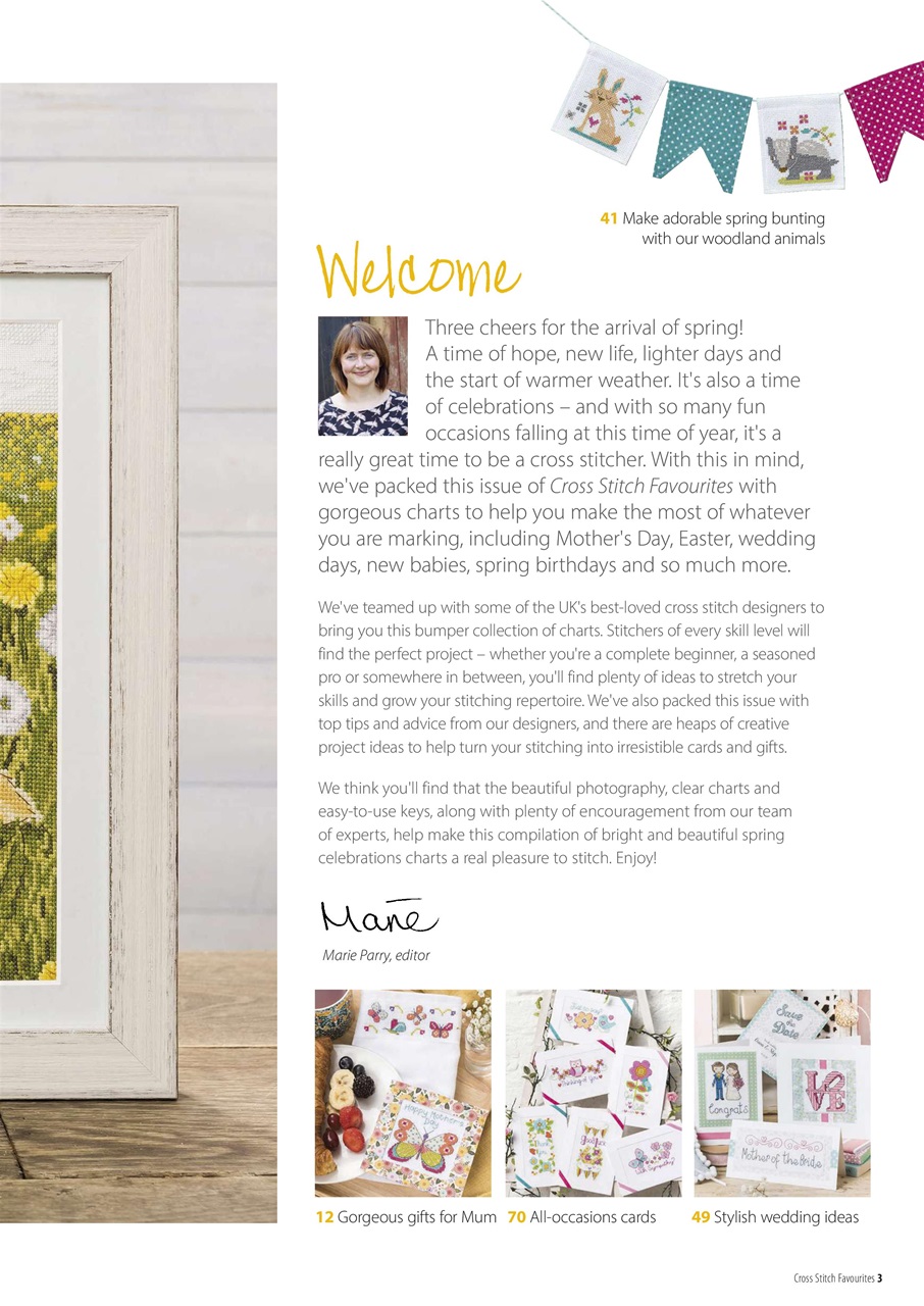 Cross Stitch Favourites Preview Pages