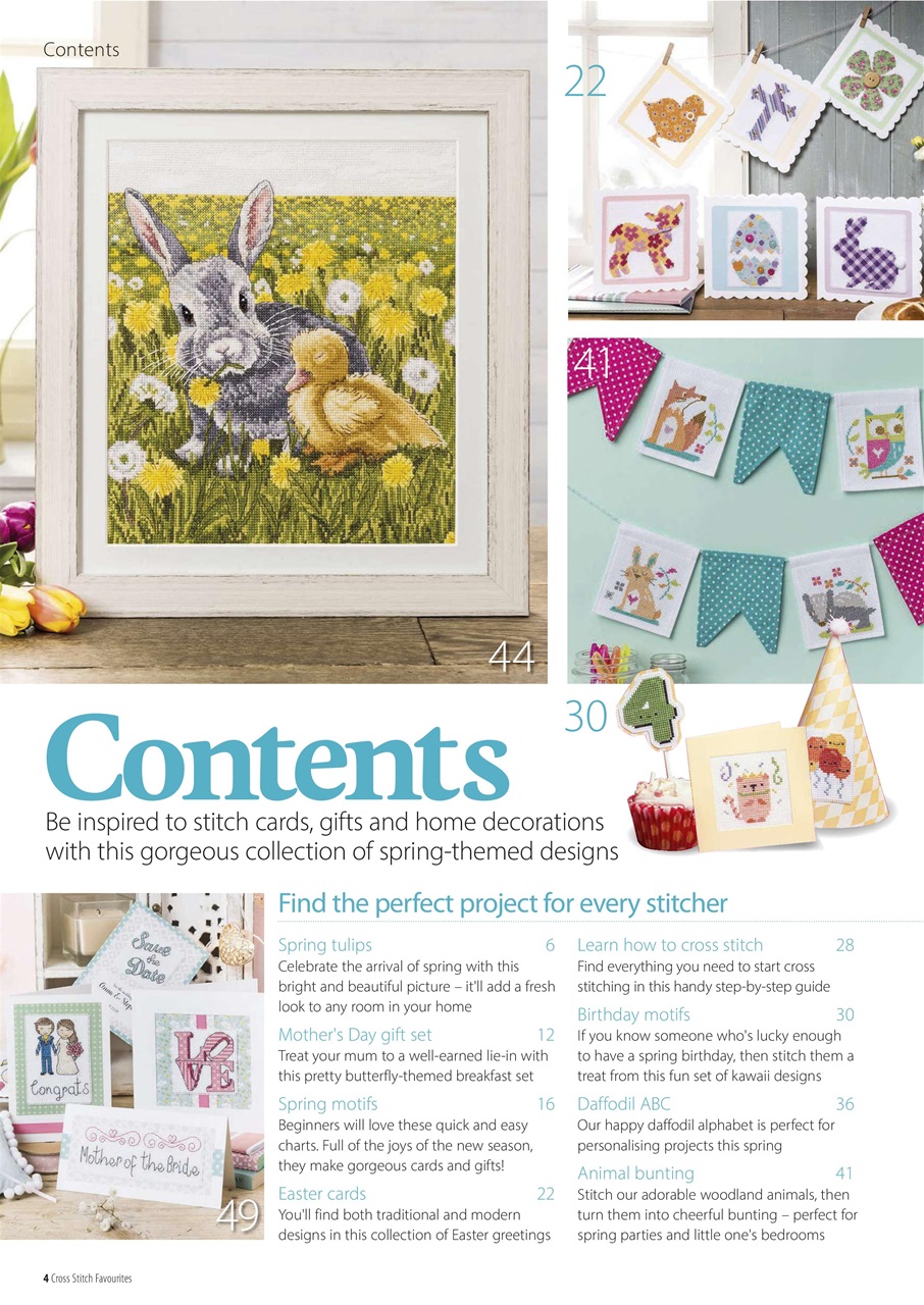 Cross Stitch Favourites Preview Pages