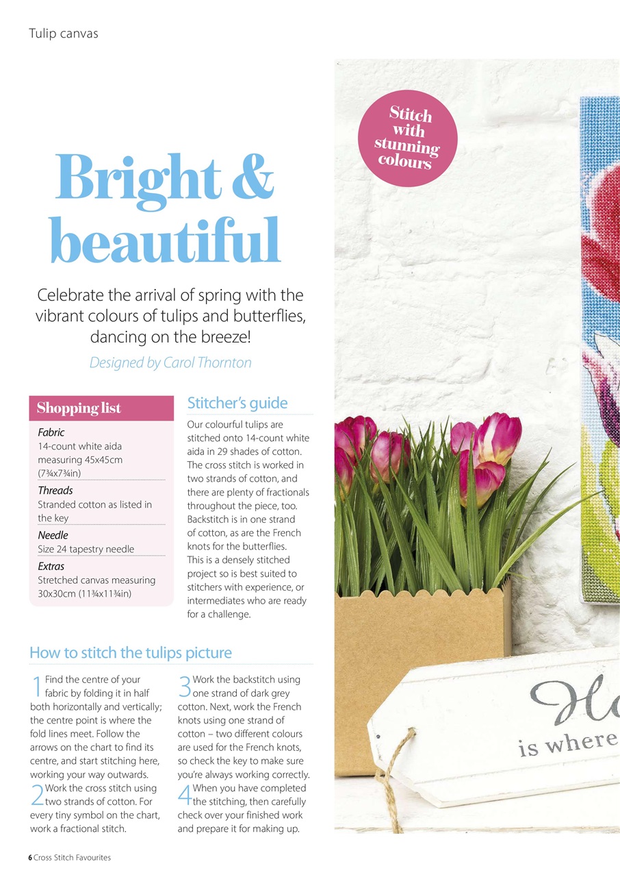 Cross Stitch Favourites Preview Pages