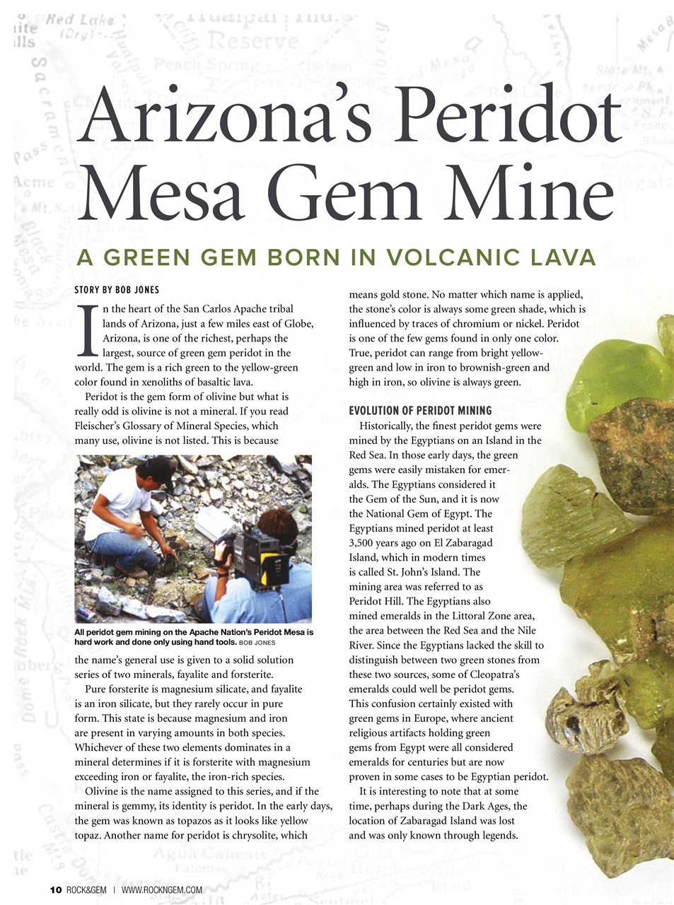 Rock&Gem Magazine Preview Pages