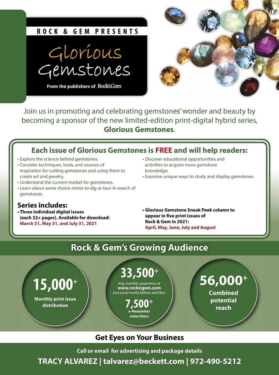 Rock&Gem Magazine Preview Pages