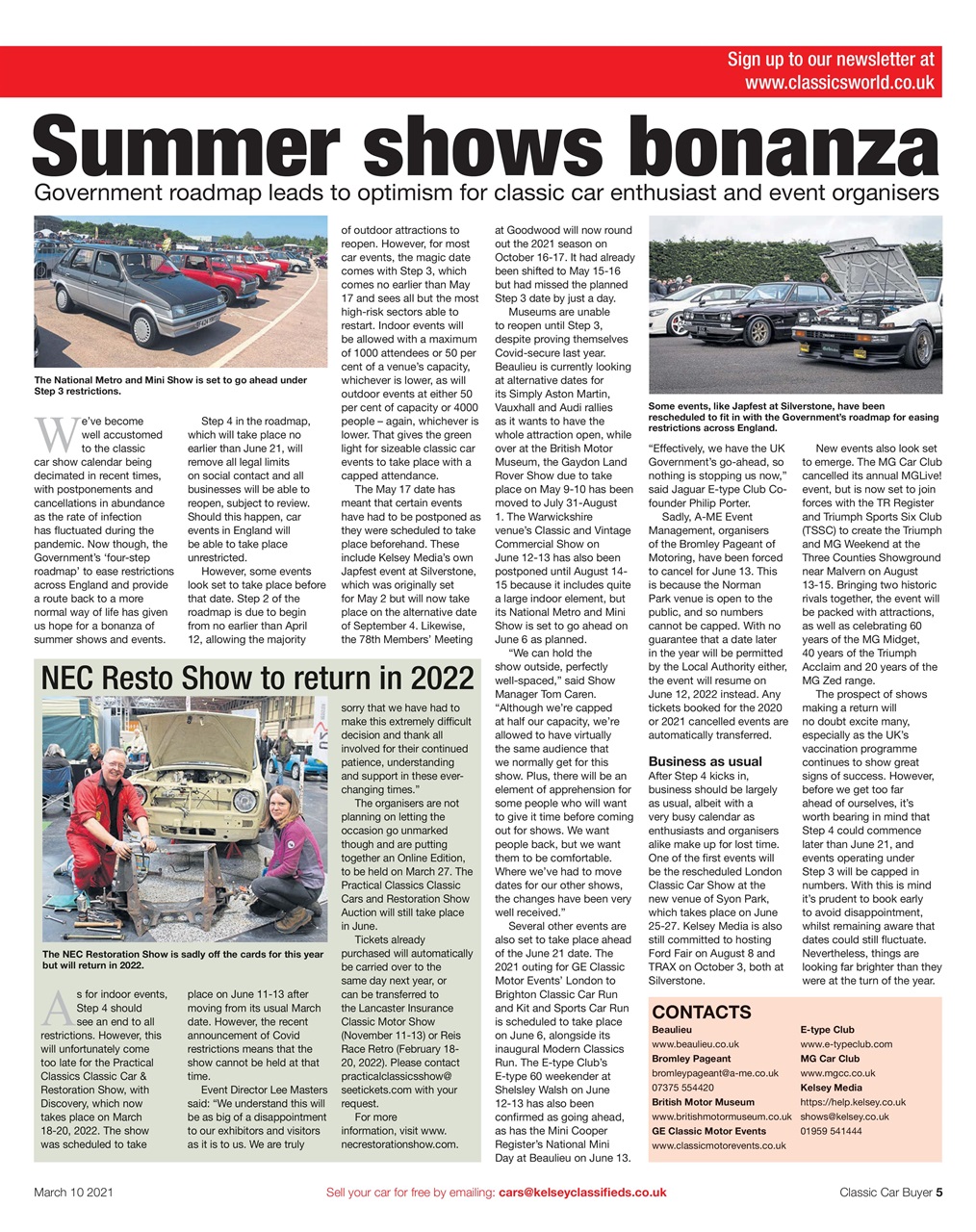 Classic Car Buyer Preview Pages