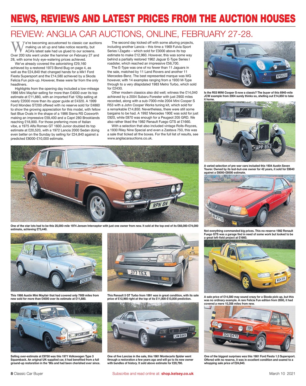 Classic Car Buyer Preview Pages