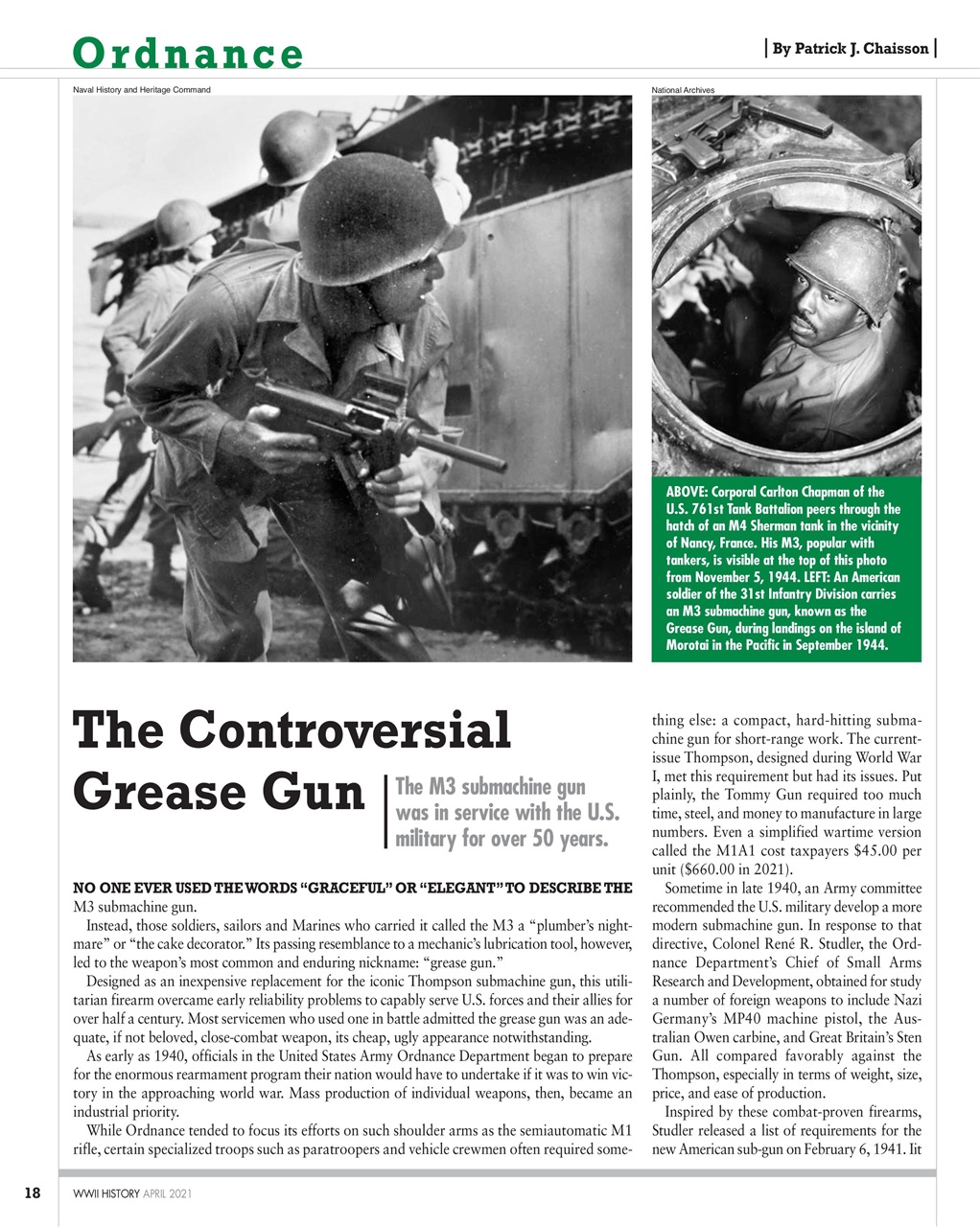 WW2 History Magazine Preview Pages