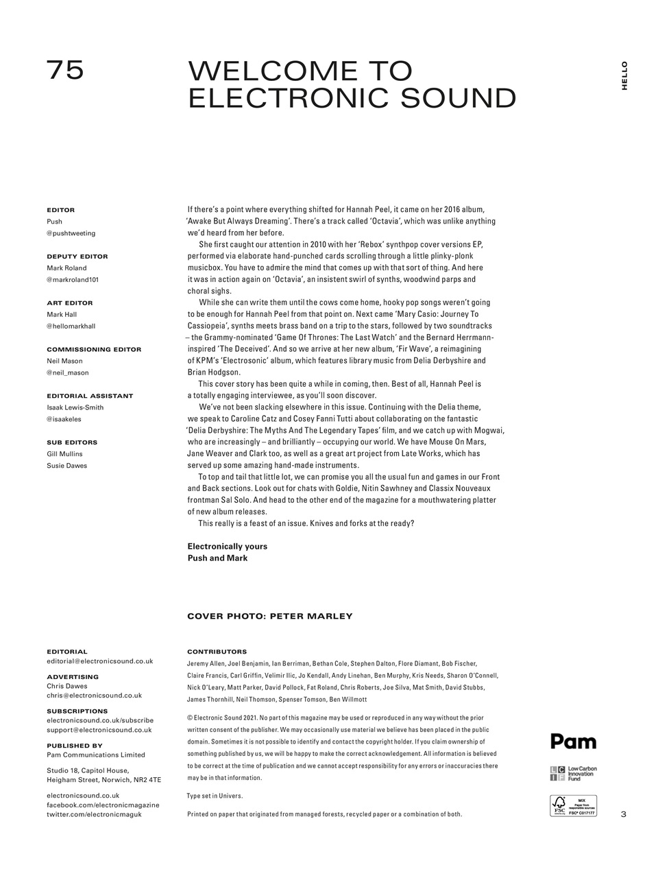 Electronic Sound Preview Pages