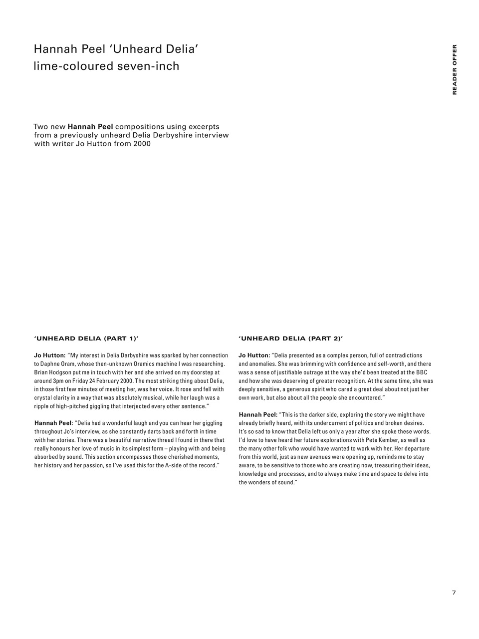 Electronic Sound Preview Pages