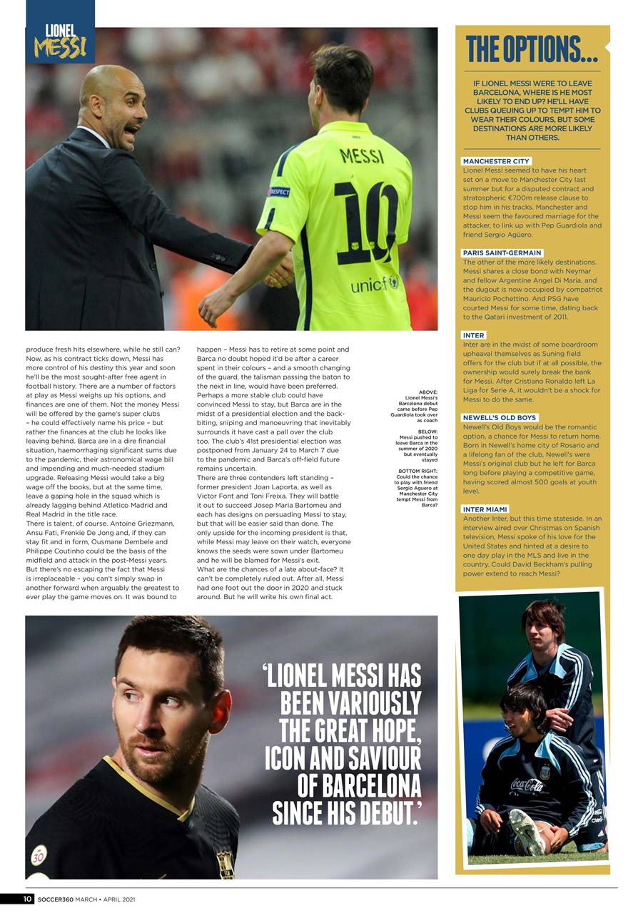 Soccer 360 Preview Pages
