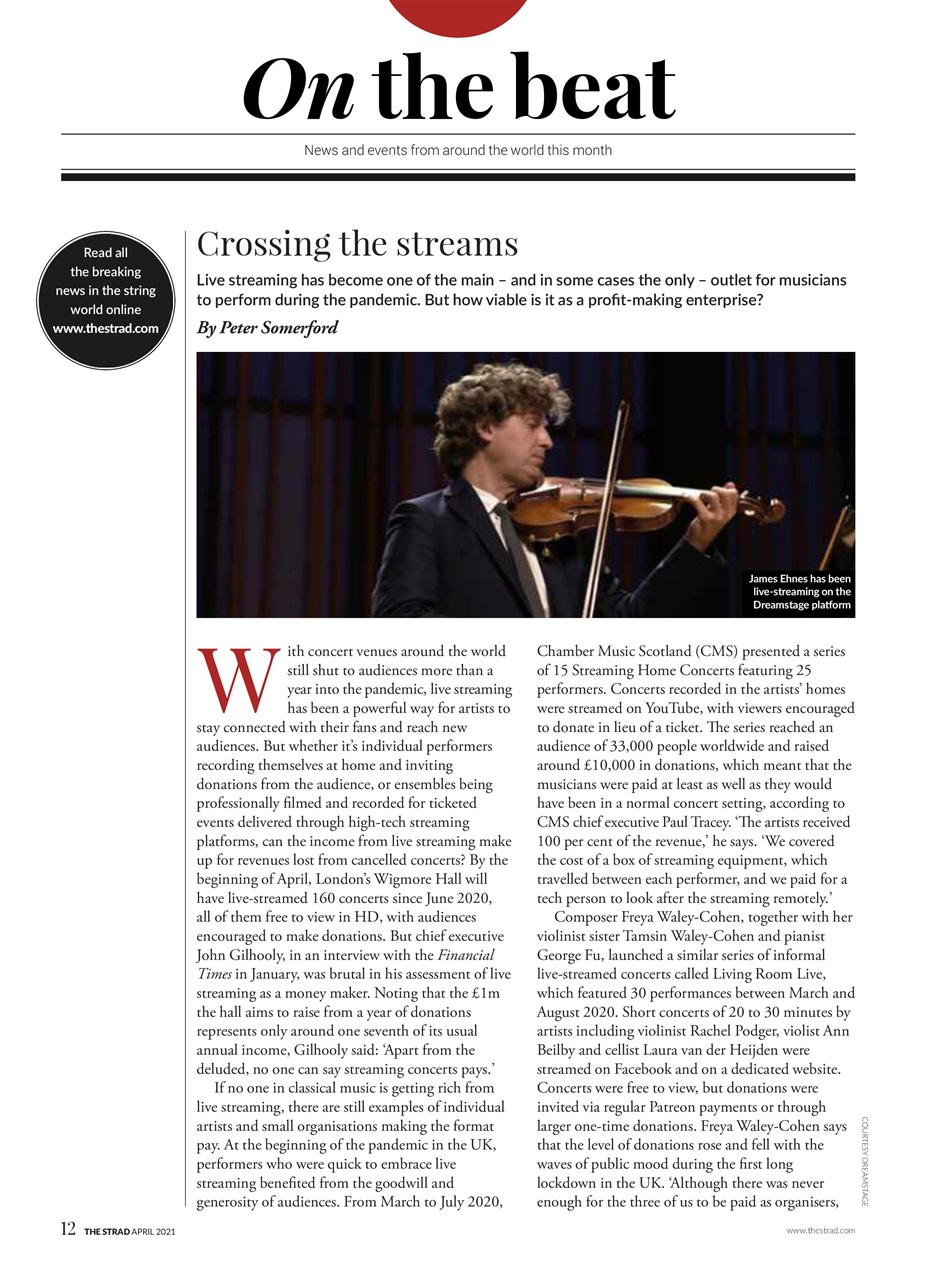 The Strad Preview Pages