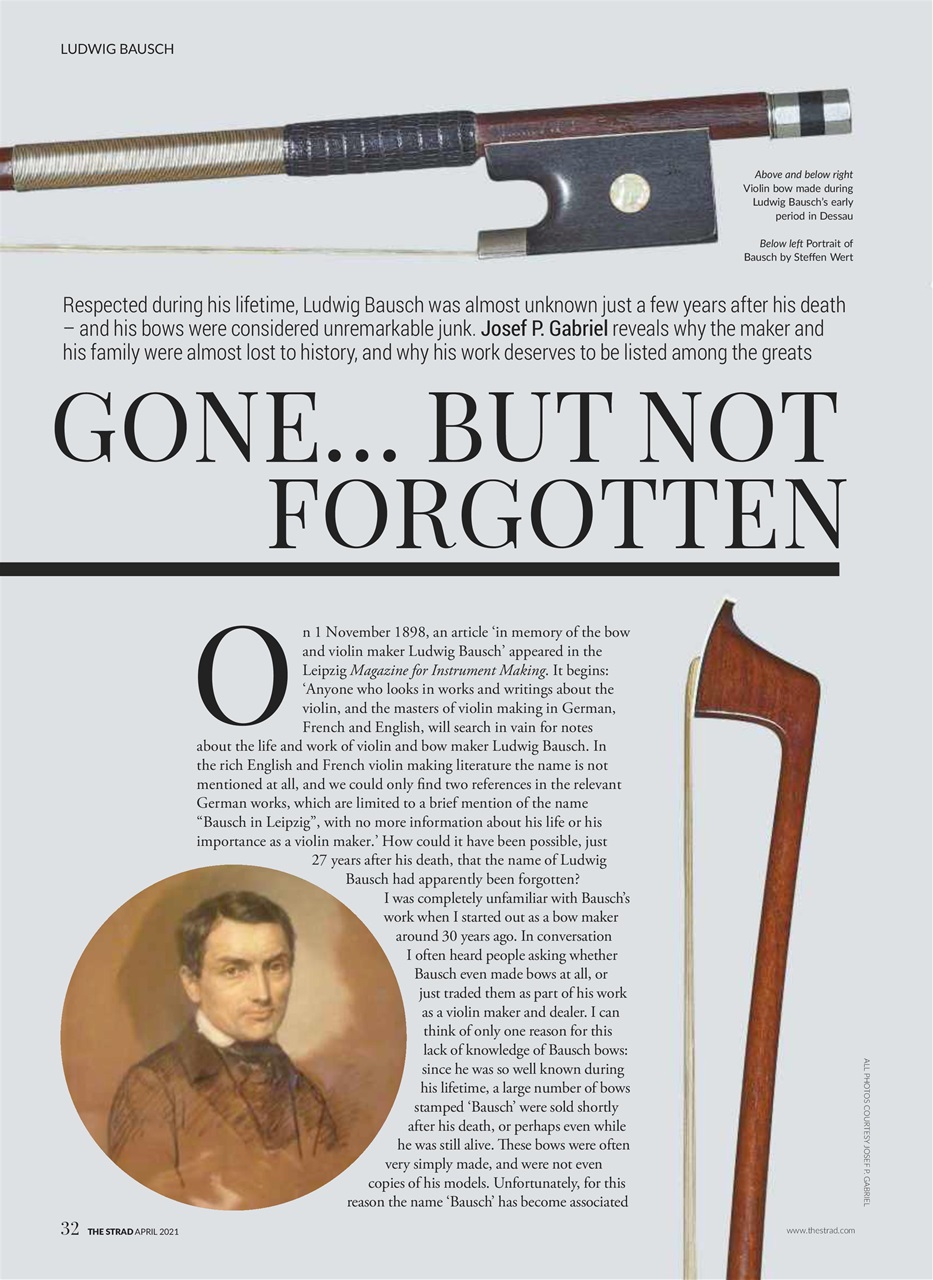 The Strad Preview Pages