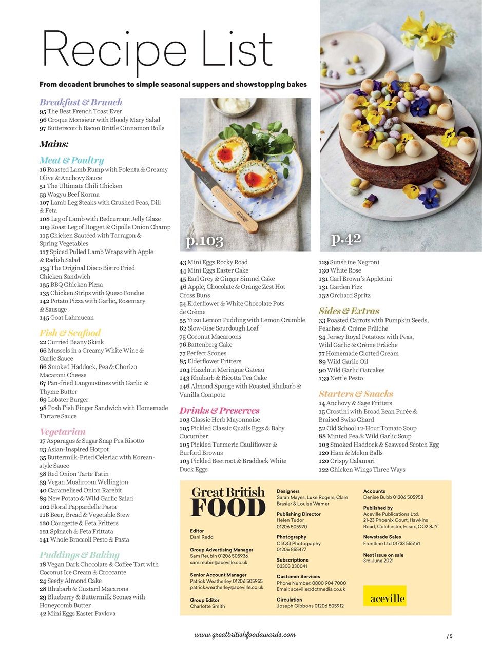 Great British Food Preview Pages
