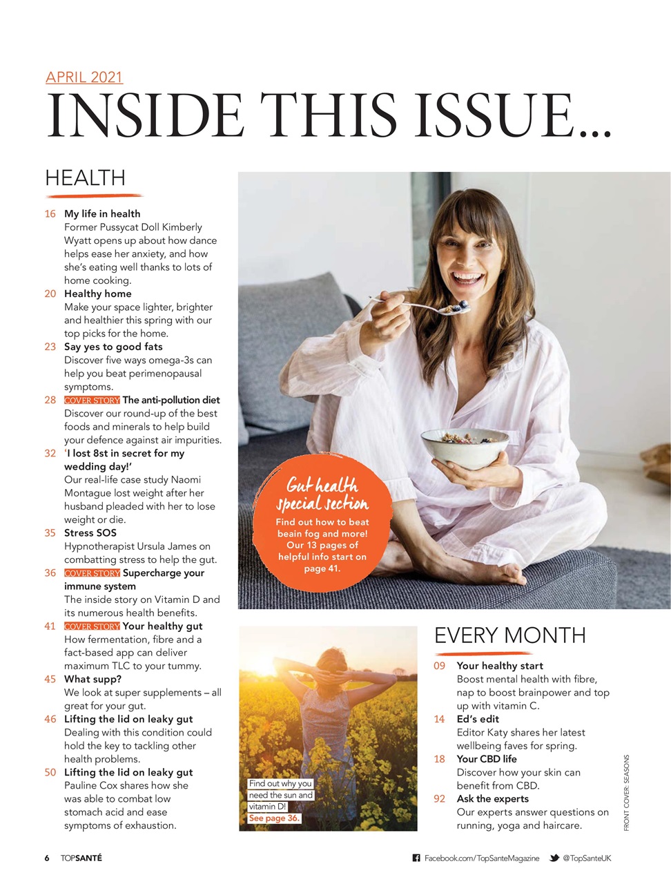 Top Sante Preview Pages