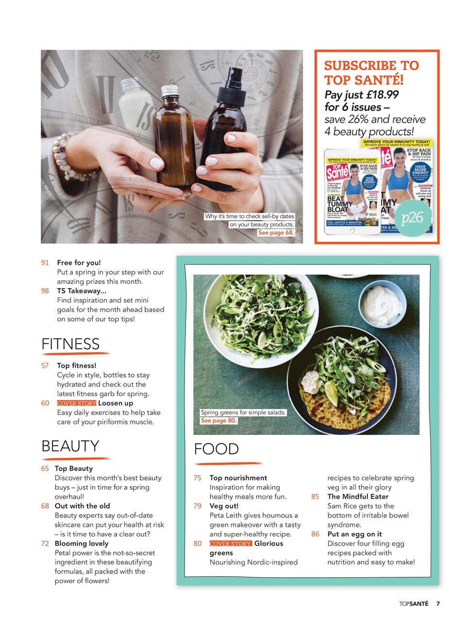 Top Sante Preview Pages