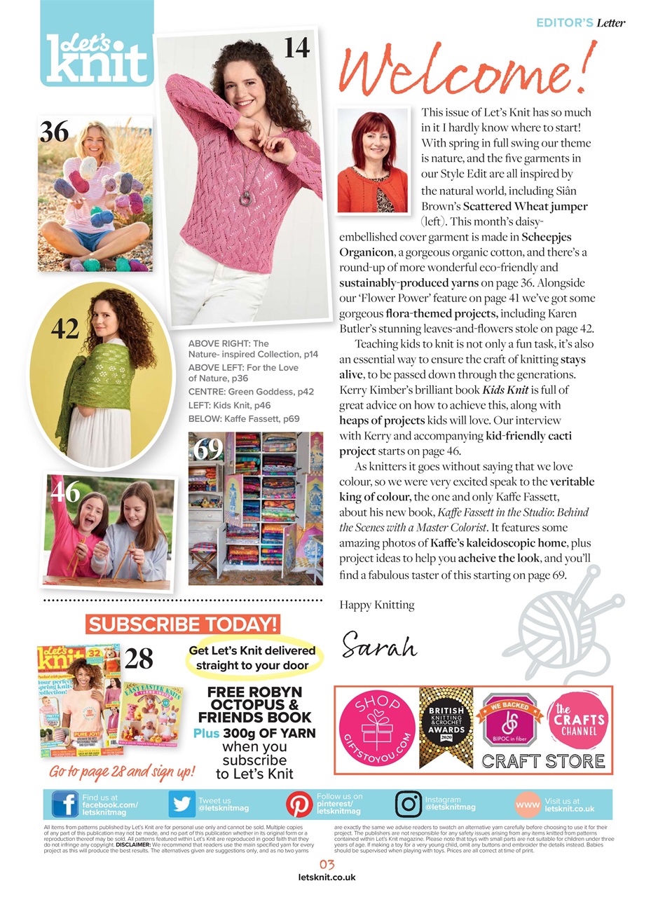 Let's Knit Preview Pages