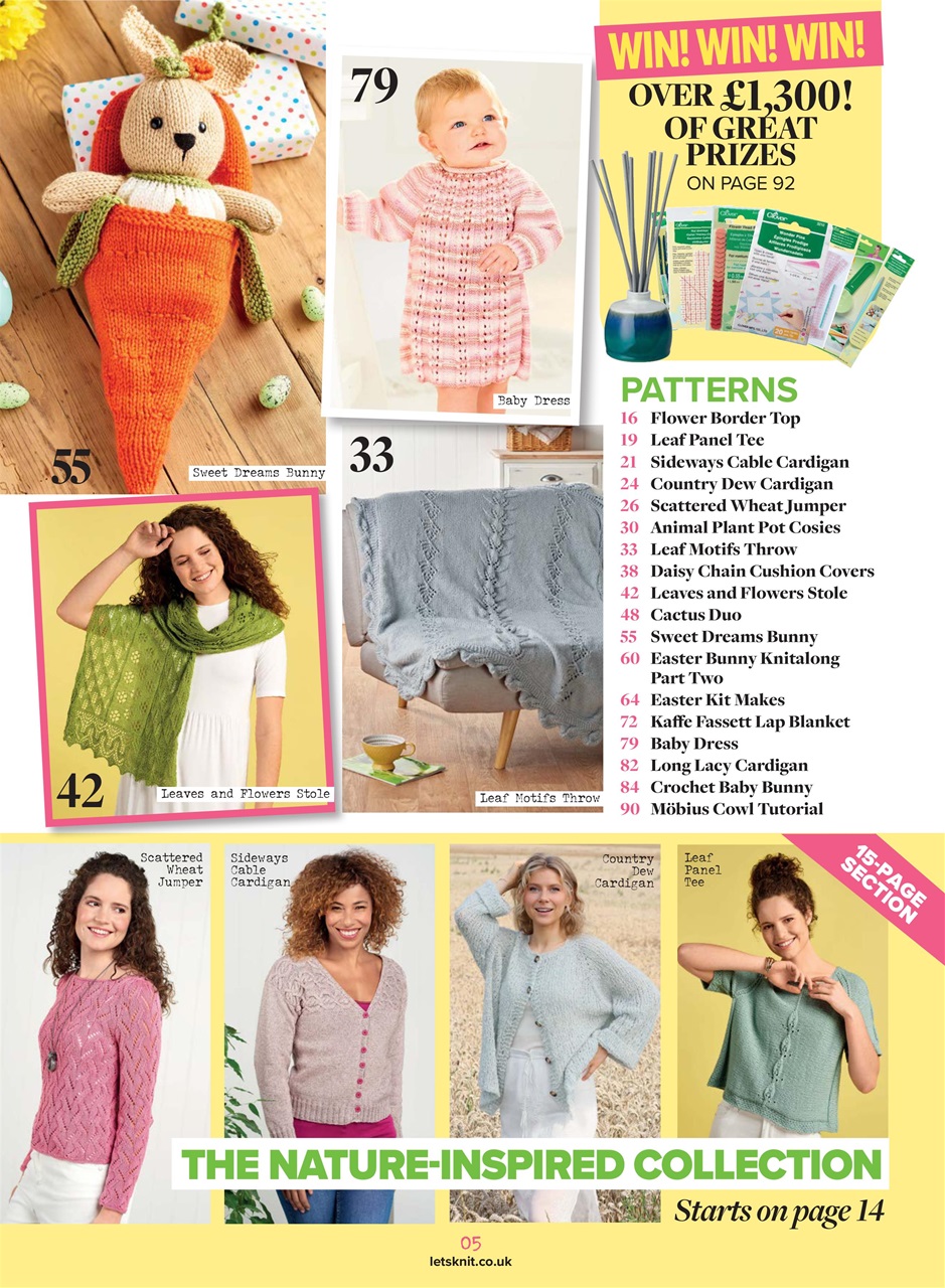 Let's Knit Preview Pages