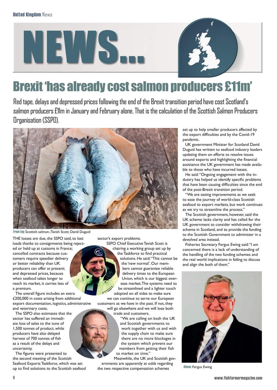 Fish Farmer Magazine Preview Pages