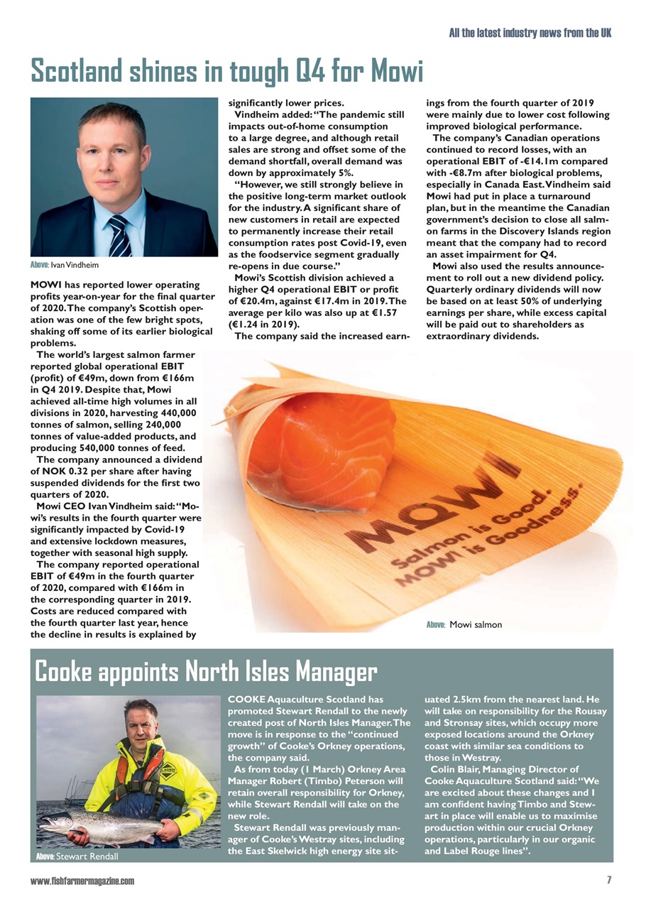 Fish Farmer Magazine Preview Pages