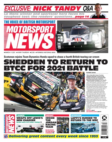 Motorsport News issue March 11 2021