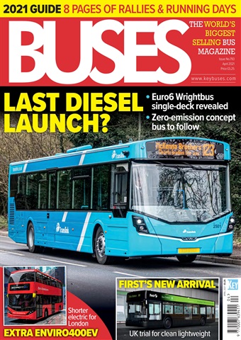 Buses Magazine issue  April 2021