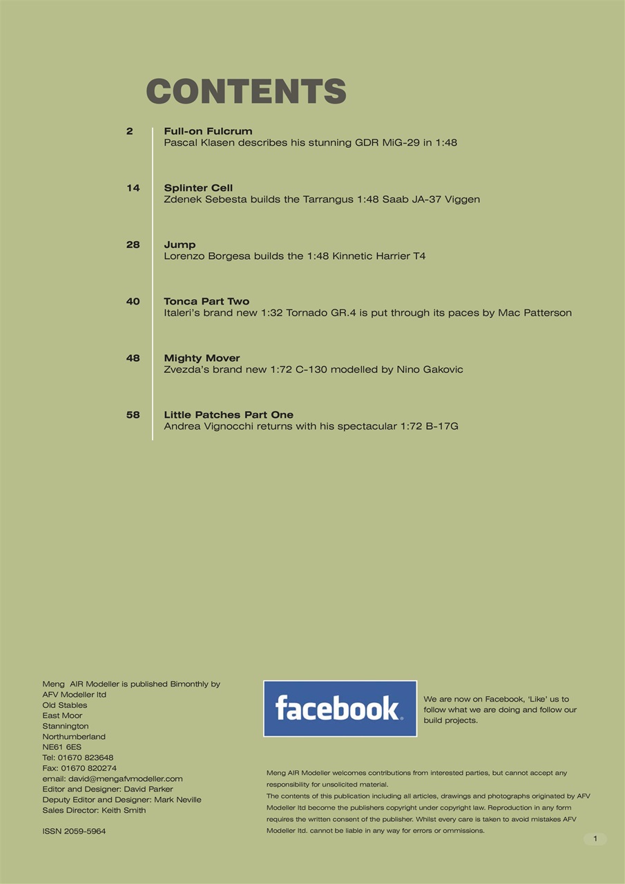 Meng AIR Modeller Preview Pages