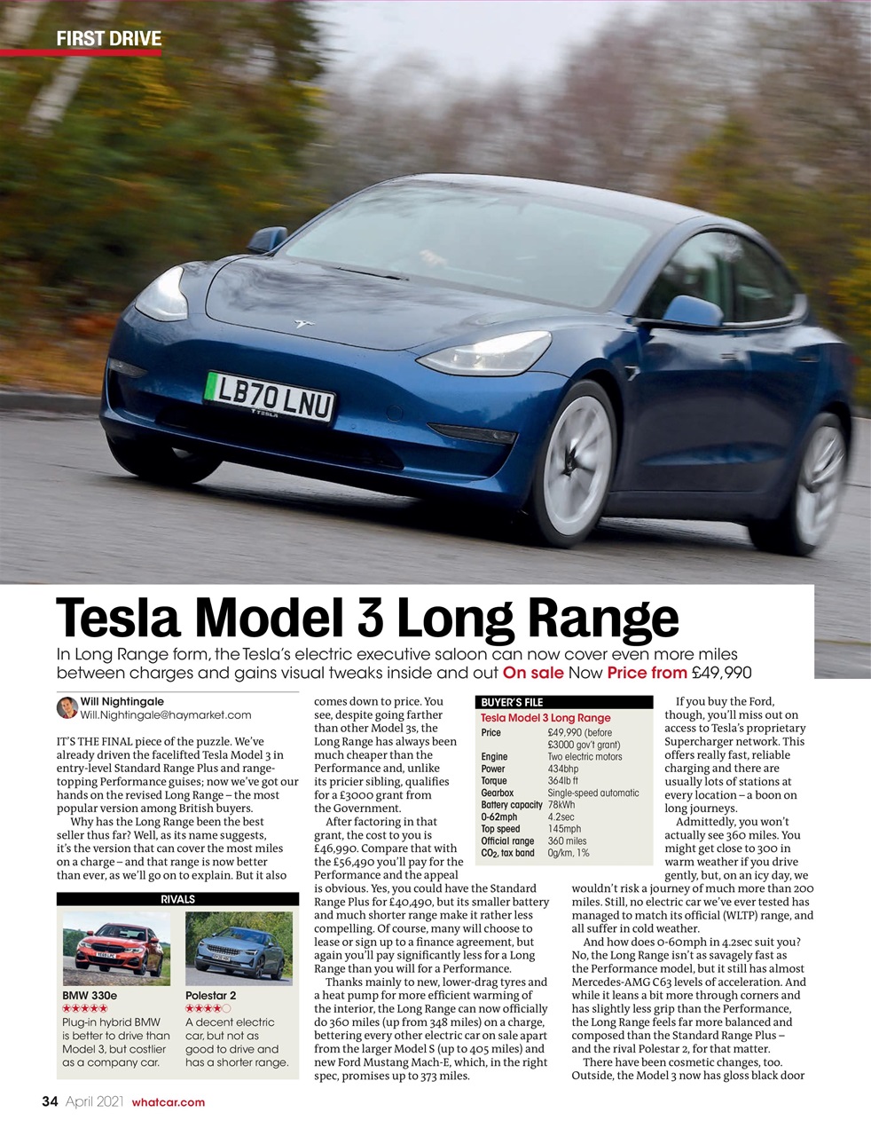 What Car? Preview Pages