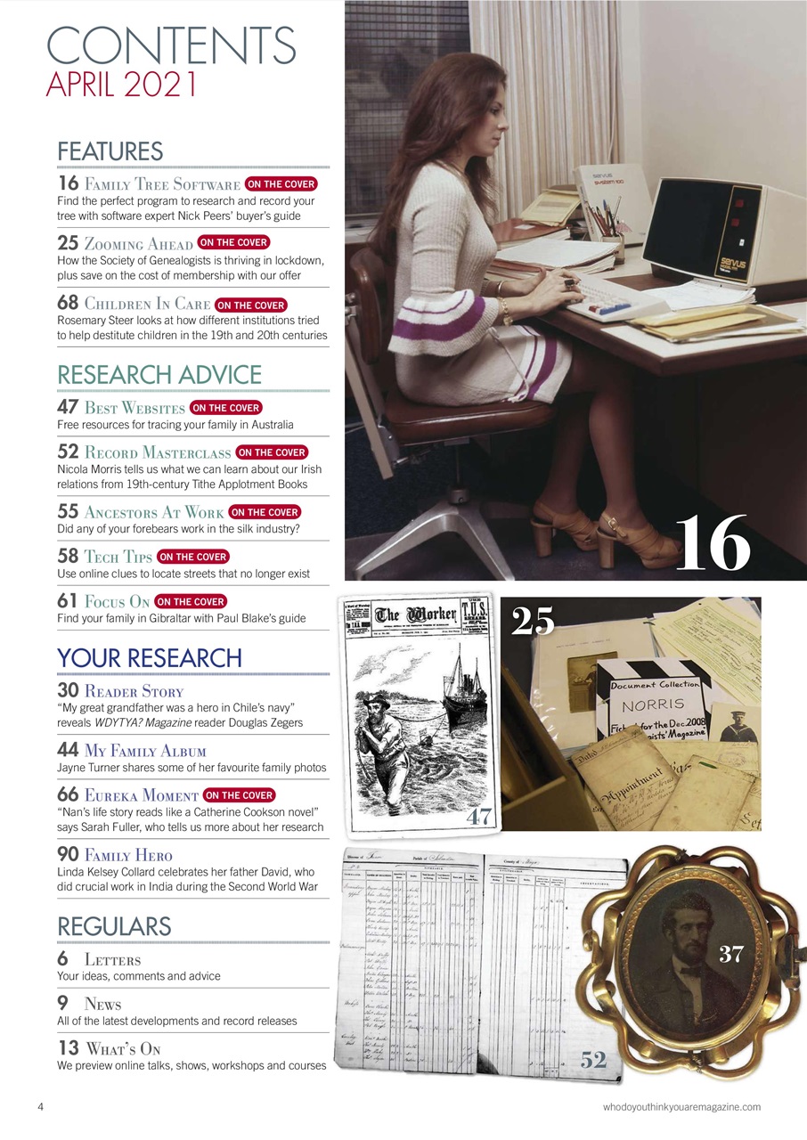 Who Do You Think You Are? Preview Pages