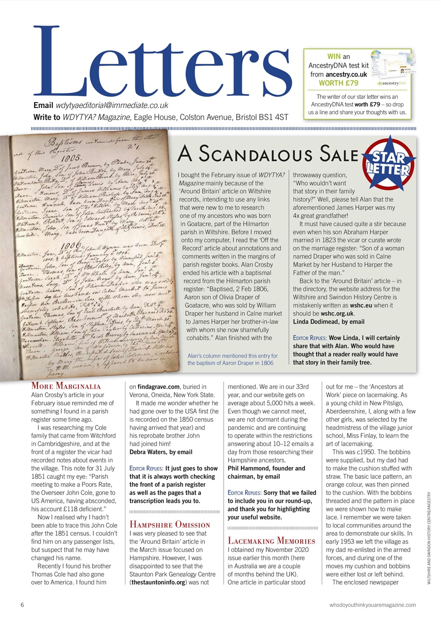 Who Do You Think You Are? Preview Pages